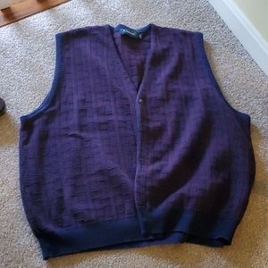 Golf Vest XXL 100% Cotton Button front